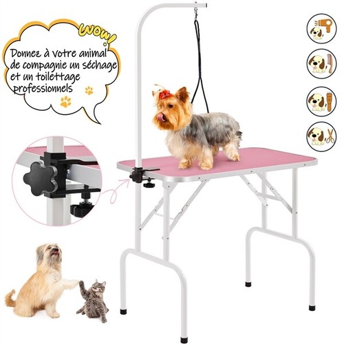 Table toilettage pour chien - table,