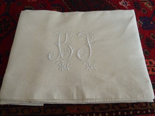 Drap ancien début xxème - drap, gros