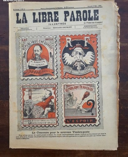 Journal ancien libre - ancien, "la