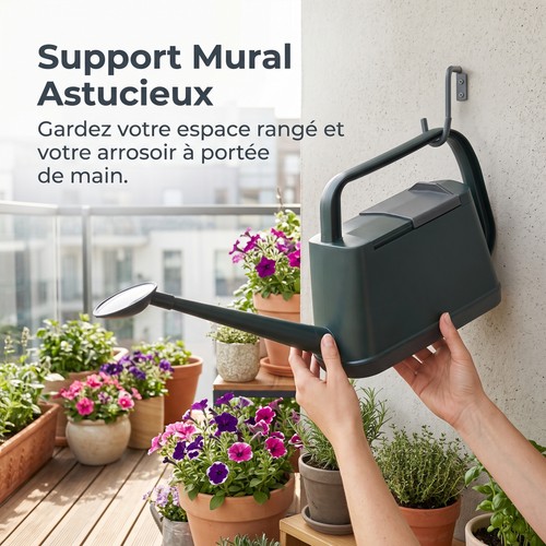 Arrosoir mural plastique - en,