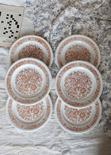 Assiettes dessert vintage - à,