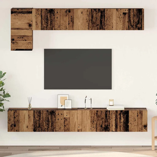 Ensemble meuble 5 pcs - tv,