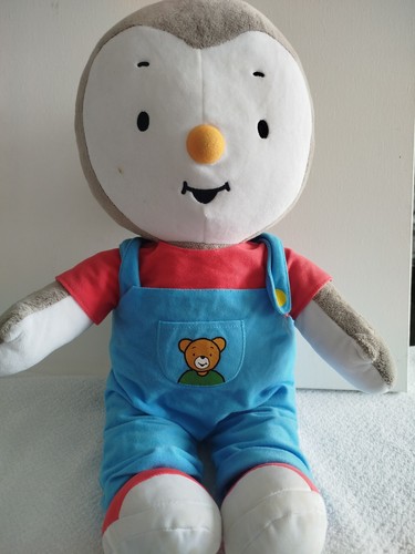 Peluche pingouin gris - , et