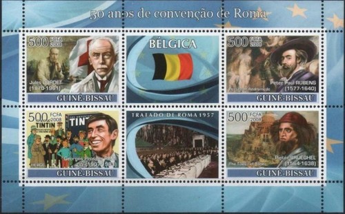 Guinee bissau bloc - 2008, herge