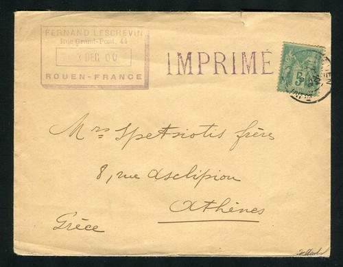 Rare lettre rouen - lettre,