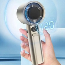 Mini Ventilateur Portable Rechargeable USB 100 Vitesses Poche Sac à Main Bagage