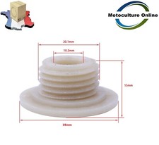 Roulement / Vis sans fin de pompe à graisse à huile pour tronçonneuse Elagueuse