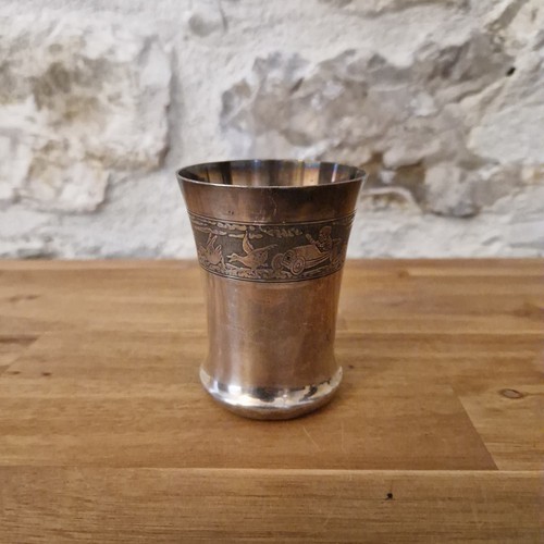 Ancienne timbale metal argente - ancienne,