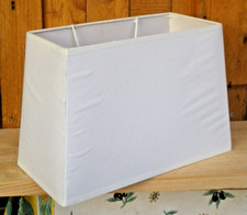 Abat Jour En Toile  Blanc