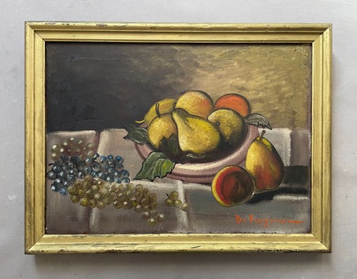 Tableau ancien signé - ,, nature