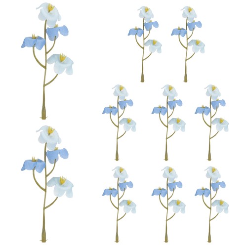 12pcs fleur orchidée - 12pcs,