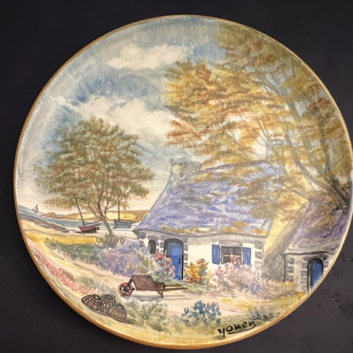 Youen assiette décorative - assiette, en