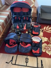 Poussette double Jumeaux