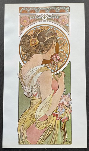 Primevère par alphonse mucha - primevère,