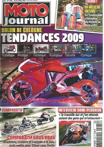 Moto journal 1828 salon - moto,