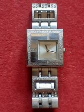 Montre SWATCH femme IRONY SQUARE MIRROR AG 2006 bracelet métal série limitée .
