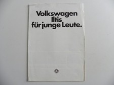 Brochure VOLKSWAGEN ILTIS fur junge Leute de 05 / 1979 en allemand