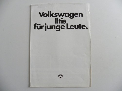 Brochure volkswagen iltis fur - iltis,