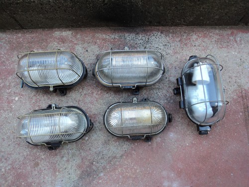 Ancienne lampe hublot applique - lampe,