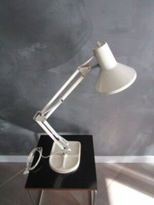 Lampe d'architecte ancienne, socle en fonte