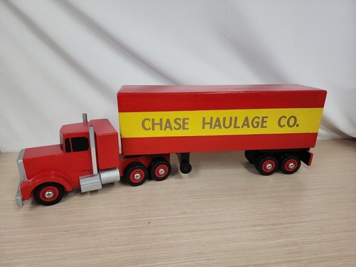 Camion routier bois vintage - camion,