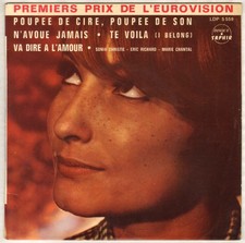 SONIA CHRISTIE "POUPEE DE CIRE, POUPEE DE SON" EP 1965 SAPHIR 5559 GAINSBOURG !