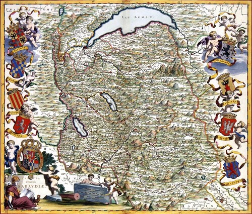 Reproduction carte ancienne - ,