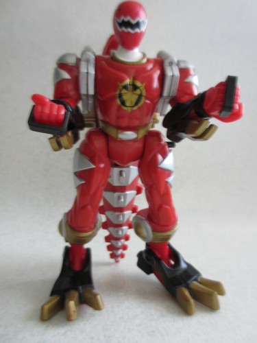 Superbe red dino zord morphin - red,