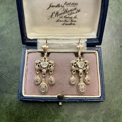Splendide ancien bijou boucles - bijou,