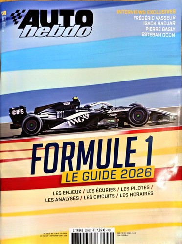 Magazine auto hebdo - ​🏎️,
