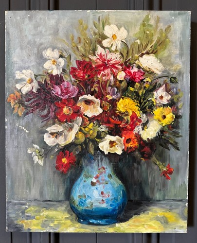 Huile sur toile nature - , morte