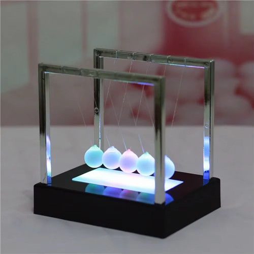 Pendule newton lumineux led - de,