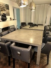 Tables Effet Béton Ciré Gris