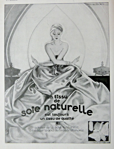 Publicité presse 1930 robe - publicitÉ, de
