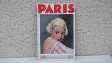 Paris magazine / novembre 1933 / charme / nudisme