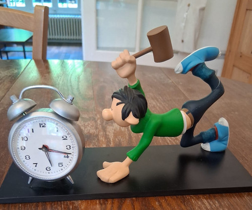 Réveil figurine gaston - figurine,