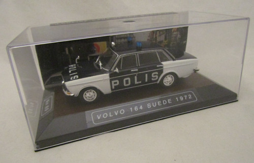 Voiture police volvo 164 - 1/43,