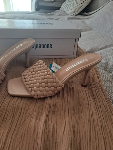 Mules femme tressées talon - mules, tressées,