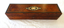 glove box/jewelry Napoleon III marquetry Boulle glove jewelry box