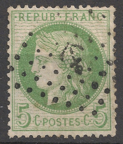 Ceres oblitéré ancre - oblitéré,