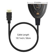 4K * 2K 3 ports HDMI Splitter