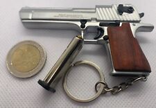 Pistolet Desert Eagle Silver Matt (Echelle 1:3) +1 Munition + Chargeur + Boite