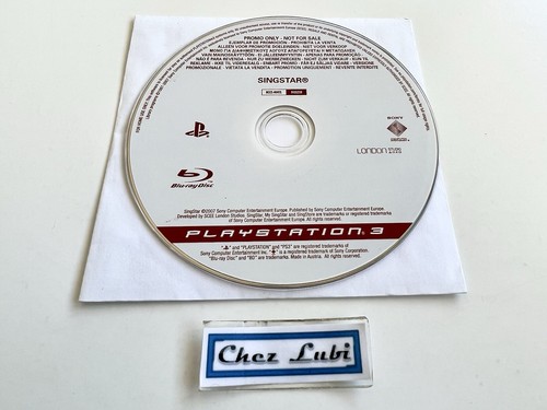 Singstar promo press sony - singstar,