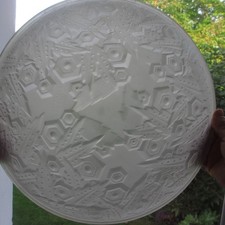 MULLER BROTHERS BASIN CHANDELIER AND 3 TULIPS GLASS MOLD