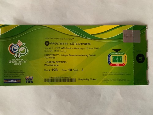 Ticket world cup - world,