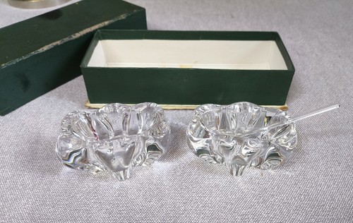 Salière poivrière cristal - poivrière,