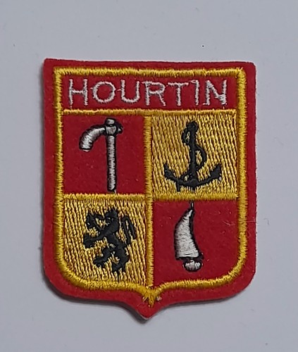 Ecusson brodé hourtin - ecusson, hourtin(33)