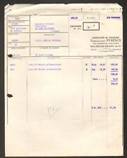 SALIES-de-BEARN (64) USINE de CHAUSSURES "Ets. PYRENEX" en 1961