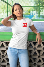 T SHIRT UNISEXE BLANC TAILLE