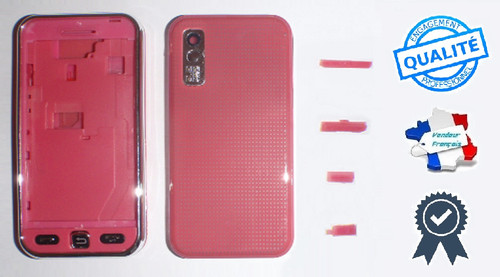 Façade coque rose avec - façade,